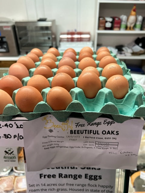 Free range eggs